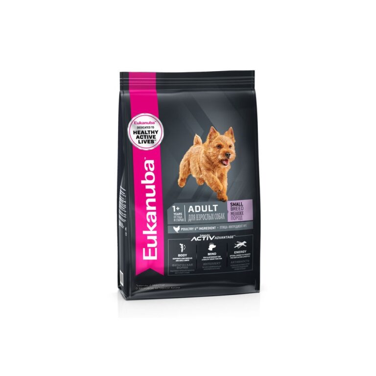 Корм для собак Eukanuba для мелких пород сух. 800г