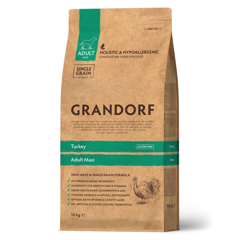 Корм для собак GRANDORF для крупных пород, индейка сух. 10кг Корм для собак GRANDORF для крупных пород, индейка сух. 10кг