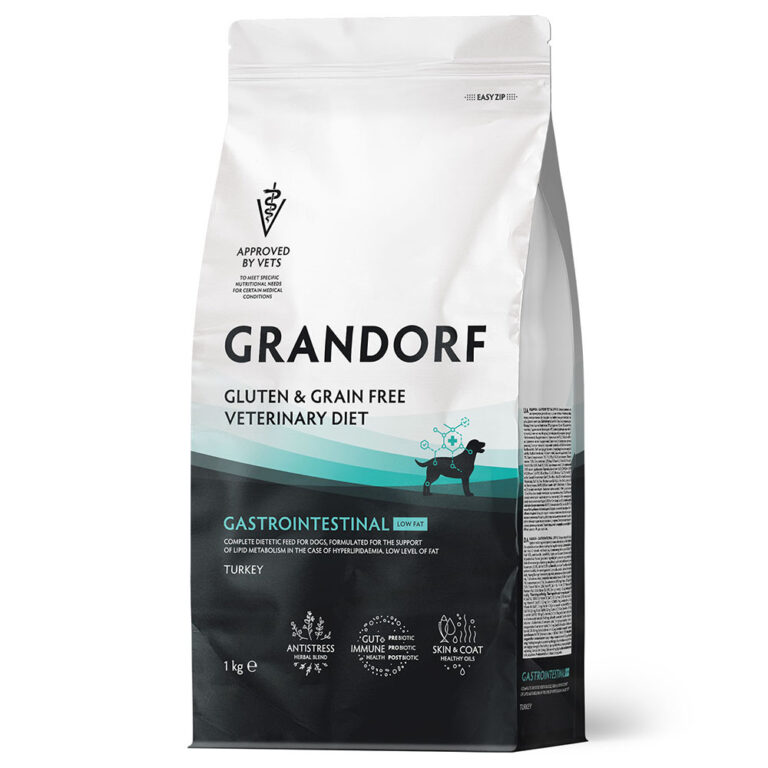 Корм для собак GRANDORF VET ERINARY DIET Dog Gastrointestinal Low Fat сух. 1кг