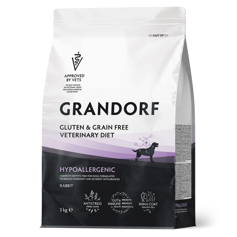 Корм для собак GRANDORF VET ERINARY DIET Dog Hypoallergenic сух. 3кг — цена и наличие Корм для собак GRANDORF VET ERINARY DIET Dog Hypoallergenic сух. 3кг
