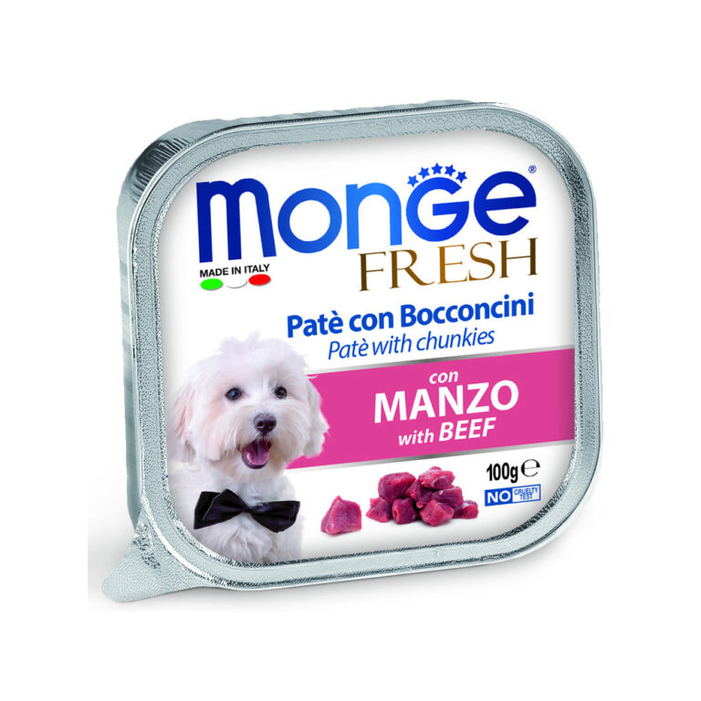 Корм для собак Monge Fresh говядина конс. 100г