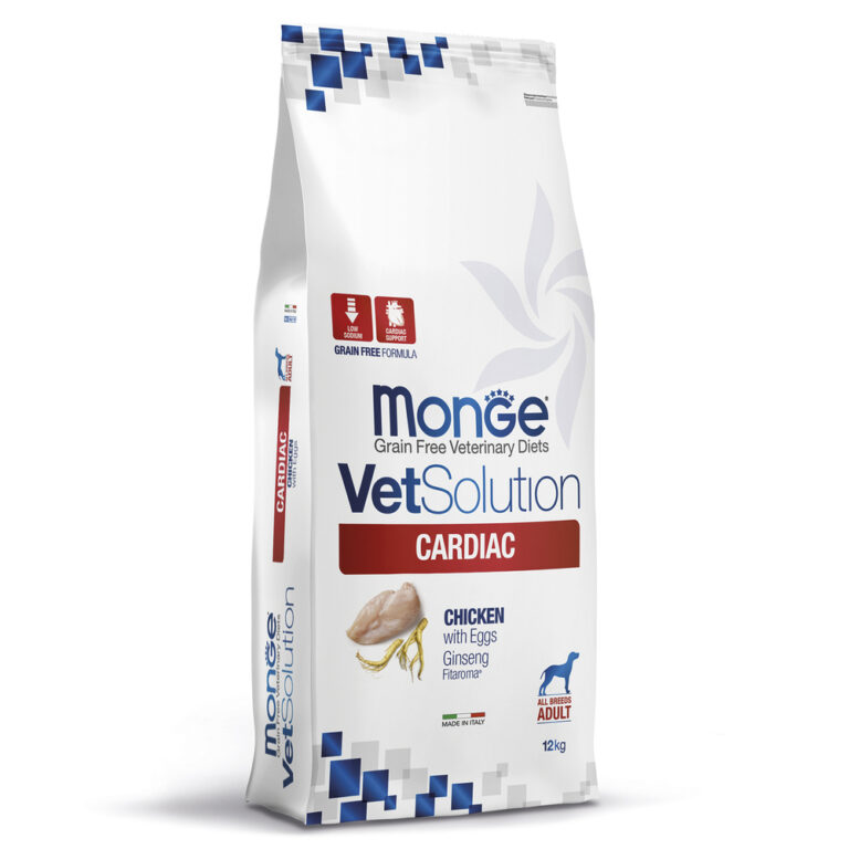 Корм для собак Monge VetSolution Cardiac при заболеваниях сердца сух. 12кг