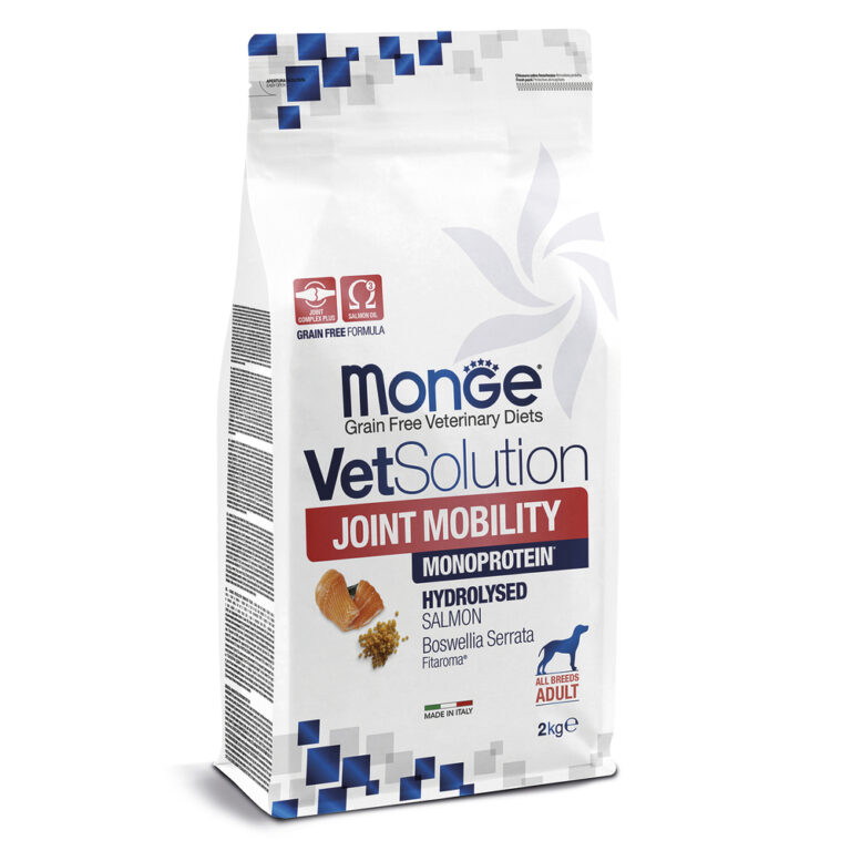 Корм для собак Monge VetSolution Joint Mobility при заболеваниях опорно-двиг. аппарата сух. 2кг — цена и наличие Корм для собак Monge VetSolution Joint Mobility при заболеваниях опорно-двиг. аппарата сух. 2кг
