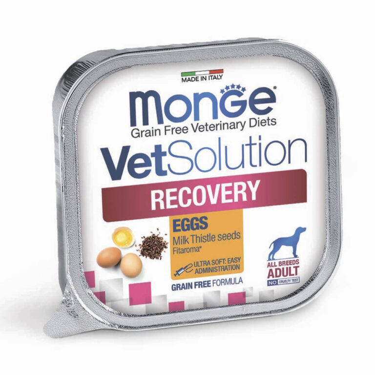 Корм для собак Monge VetSolution Recovery в период выздоровления ламист. 150г — цена и наличие Корм для собак Monge VetSolution Recovery в период выздоровления ламист. 150г