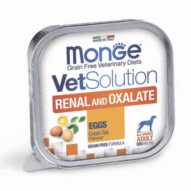 Корм для собак Monge VetSolution Renal and Oxalate при заболеваниях почек ламист. 150г Корм для собак Monge VetSolution Renal and Oxalate при заболеваниях почек ламист. 150г