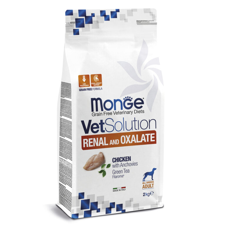 Корм для собак Monge VetSolution Renal при заболеваниях почек сух. 2кг Корм для собак Monge VetSolution Renal при заболеваниях почек сух. 2кг