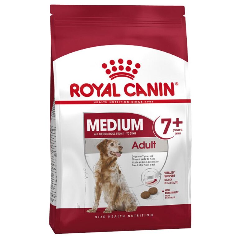 Корм для собак ROYAL CANIN Medium Adult 7+ для средних пород от 7 лет сух. 4кг — цена и наличие Корм для собак ROYAL CANIN Medium Adult 7+ для средних пород от 7 лет сух. 4кг