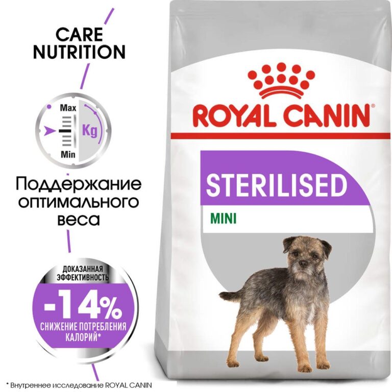 Корм для собак ROYAL CANIN Size Mini Sterilised сух. 3кг Корм для собак ROYAL CANIN Size Mini Sterilised сух. 3кг