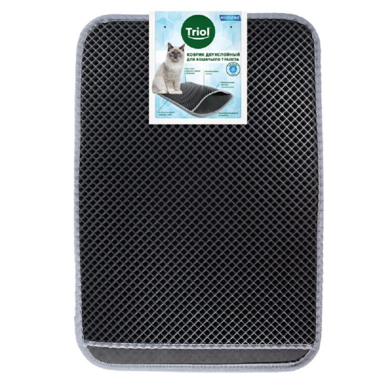 Коврик для кошачьего туалета TRIOL Hygiene Сито двухслойный 58,5х41см — цена и наличие Коврик для кошачьего туалета TRIOL Hygiene Сито двухслойный 58,5х41см