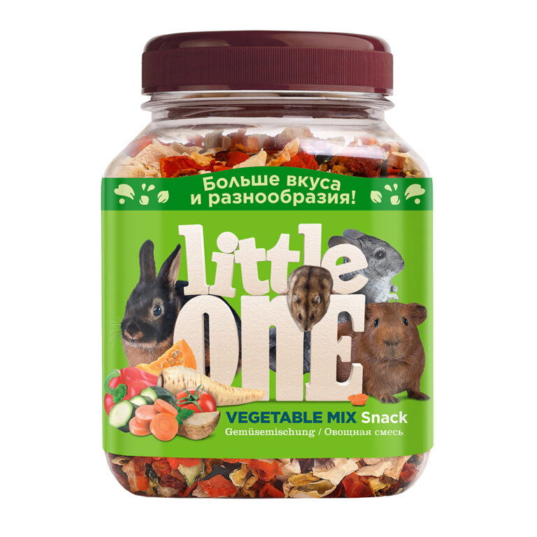 Лакомство для грызунов Little one Овощная смесь для декоративных животных, 140г — цена и наличие Лакомство для грызунов Little one Овощная смесь для декоративных животных, 140г