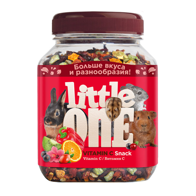 Лакомство для грызунов Little one Витамин С для декоративных животных, 160г Лакомство для грызунов Little one Витамин С для декоративных животных, 160г