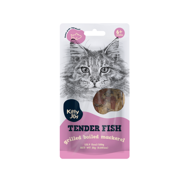 Лакомство для кошек KITTY JOY Нежная скумбрия гриль 25г