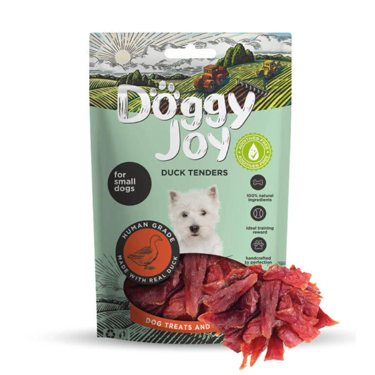 Лакомство для собак DOGGY JOY 50744 для мелких пород Hарезка утиного филе 55г Лакомство для собак DOGGY JOY 50744 для мелких пород Hарезка утиного филе 55г