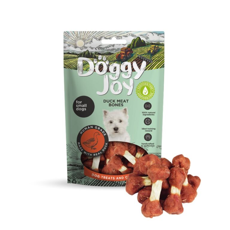 Лакомство для собак DOGGY JOY 50805 для мелких пород Kосточки с мясом утки 55г