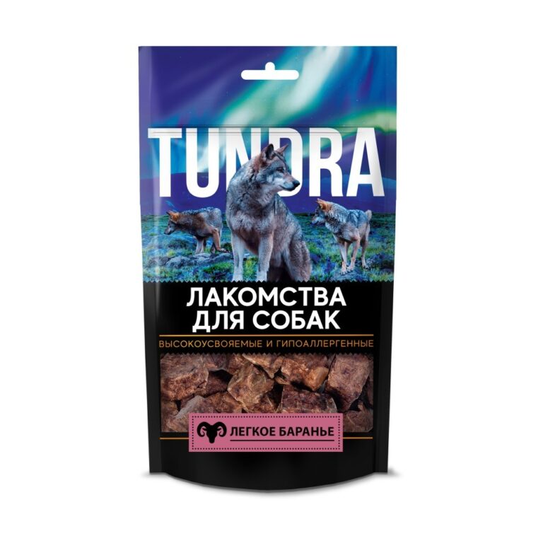 Лакомство для собак TUNDRA Легкое баранье Лакомство для собак TUNDRA Легкое баранье