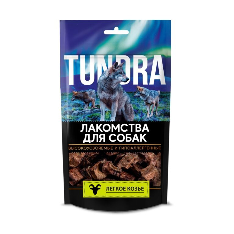 Лакомство для собак TUNDRA Легкое козье
