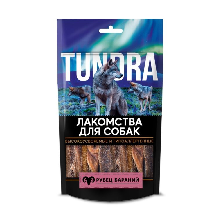 Лакомство для собак TUNDRA Рубец бараний Лакомство для собак TUNDRA Рубец бараний