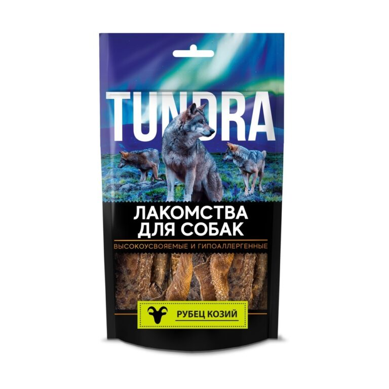 Лакомство для собак TUNDRA Рубец козий