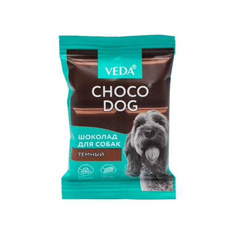 Лакомство для собак VEDA Choco Dog шоколад темный 15г Лакомство для собак VEDA Choco Dog шоколад темный 15г