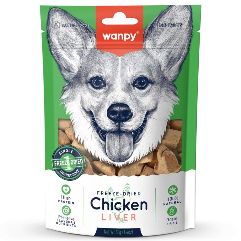 Лакомство для собак WANPY Dog Сублимированное куриная печень 40г — цена и наличие Лакомство для собак WANPY Dog Сублимированное куриная печень 40г