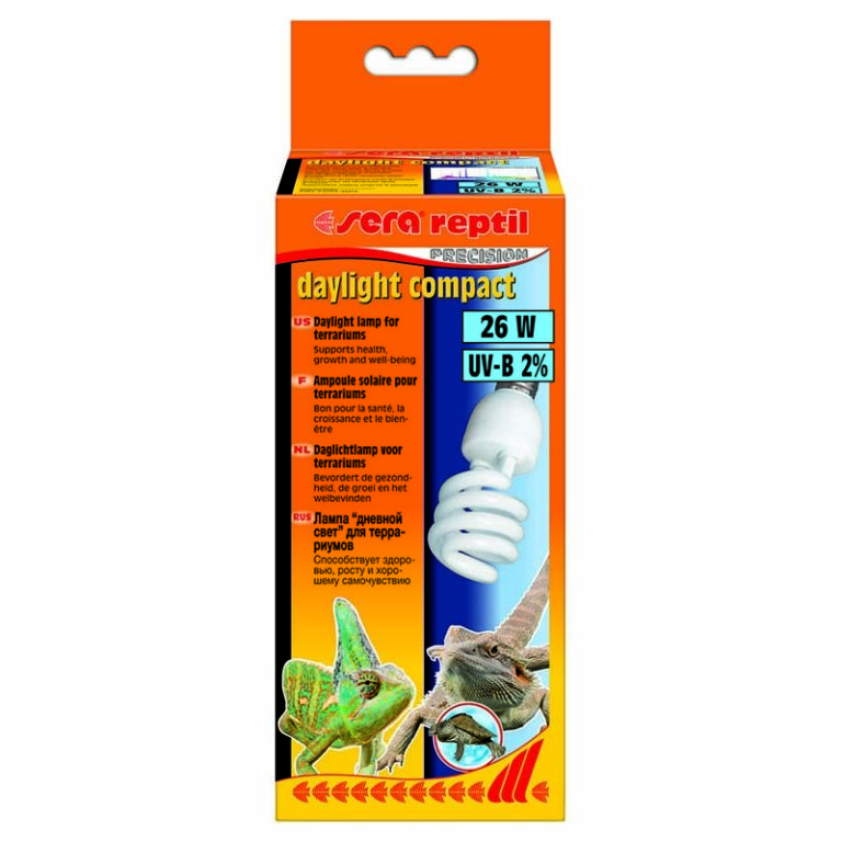 Лампа SERA Reptil Daylight Compact 2% 26w
