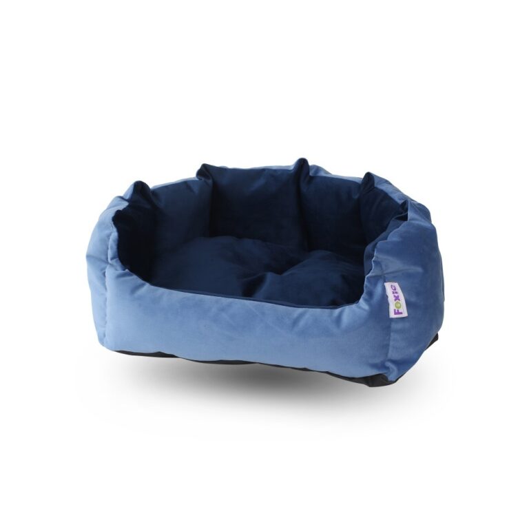 Лежак для животных Foxie Comfort Shell 53x46см синий Лежак для животных Foxie Comfort Shell 53×46см синий