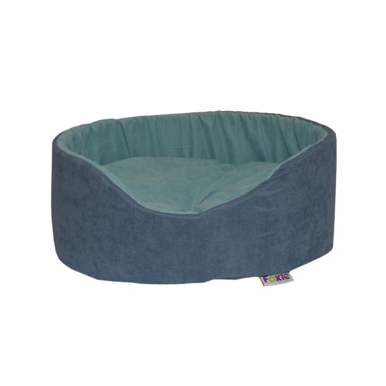 Лежак для животных Foxie Cream Manor 60х45см синий Лежак для животных Foxie Cream Manor 60х45см синий