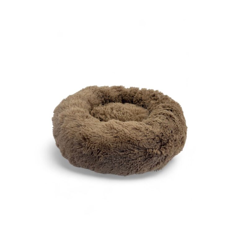 Лежак для животных Foxie Fuzzy cute 35х35х15см круглый бледно-коричневый — цена и наличие Лежак для животных Foxie Fuzzy cute 35х35х15см круглый бледно-коричневый