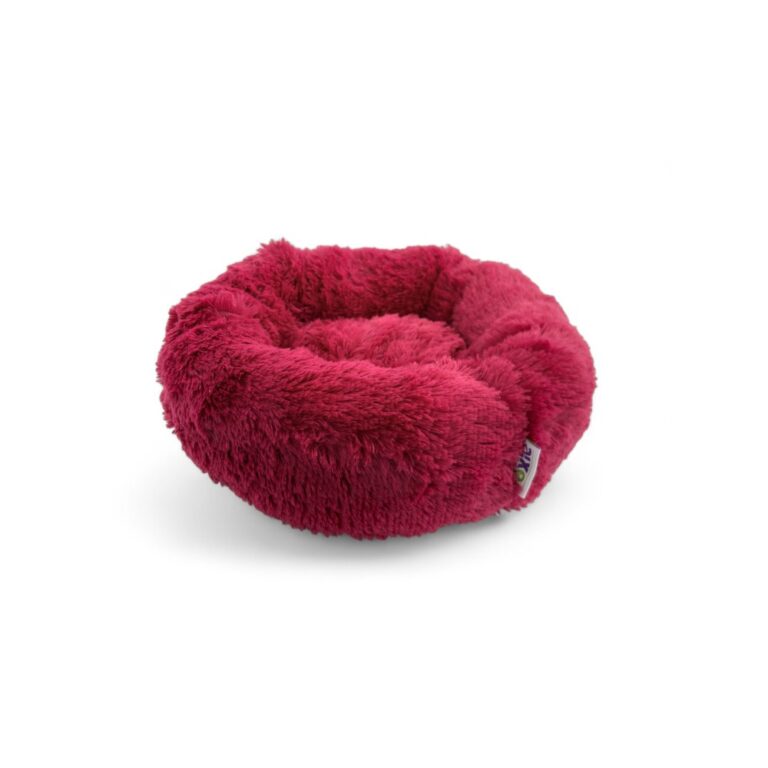 Лежак для животных Foxie Fuzzy cute 35х35х15см круглый фуксия — цена и наличие Лежак для животных Foxie Fuzzy cute 35х35х15см круглый фуксия