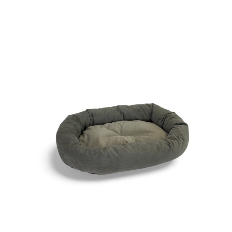 Лежак для животных Foxie Original oval 81х58см овальный серый Лежак для животных Foxie Original oval 81х58см овальный серый