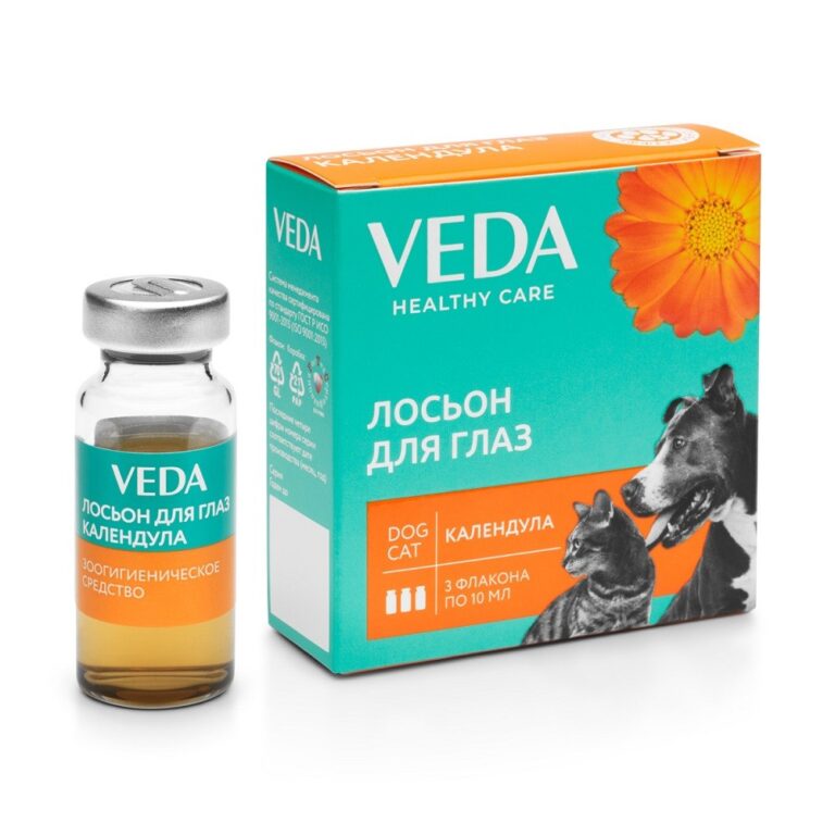 Лосьон VEDA Фитоэлита для глаз Календула 10мл Лосьон VEDA Фитоэлита для глаз Календула 10мл