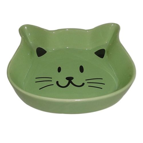 Миска для животных Foxie Kitty зеленая керамическая 15,5х3см 220мл — цена и наличие Миска для животных Foxie Kitty зеленая керамическая 15,5х3см 220мл