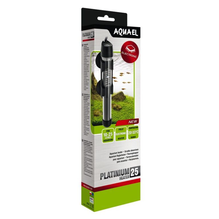 Нагреватель AQUAEL PLATINIUM HEATER 25W для аквариума 10 — 25 л (стеклянный, регулируемый)