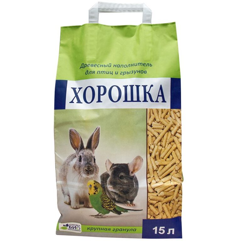 Наполнитель для грызунов ХОРОШКА 15л