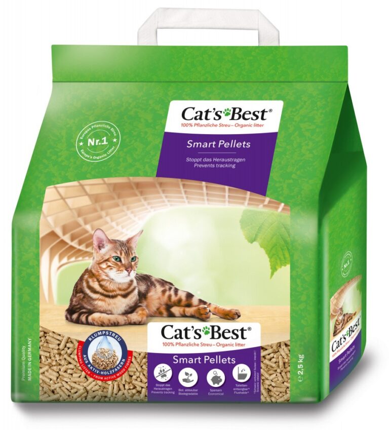 Cat's Best Наполнитель для кошачьего туалета Cat’s Best Smart Pellets древесный комкующийся, 5л (2,5кг) — цена и наличие Cat's Best Наполнитель для кошачьего туалета Cat’s Best Smart Pellets древесный комкующийся, 5л (2,5кг)