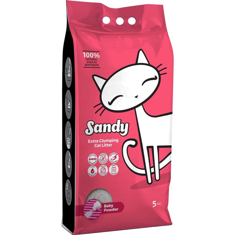 Наполнитель для кошачьего туалета SANDY комкующийся Baby Powder с ар.детск.присыпки 5кг — цена и наличие Наполнитель для кошачьего туалета SANDY комкующийся Baby Powder с ар.детск.присыпки 5кг