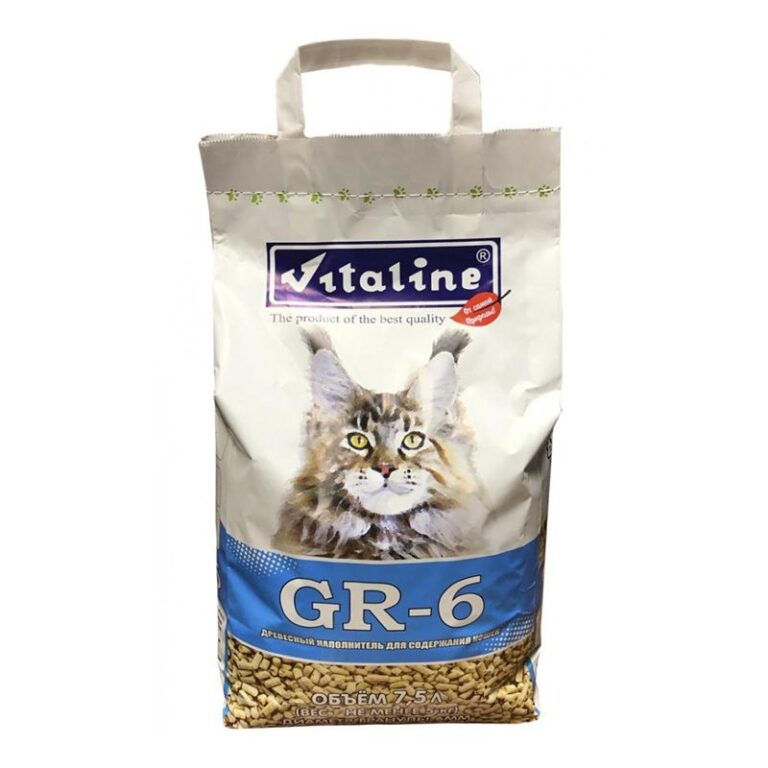 Наполнитель для кошачьего туалета VITALINE GR-6 для крупных кошек древесный, бум-пакет 5кг (7,5л) — цена и наличие Наполнитель для кошачьего туалета VITALINE GR-6 для крупных кошек древесный, бум-пакет 5кг (7,5л)