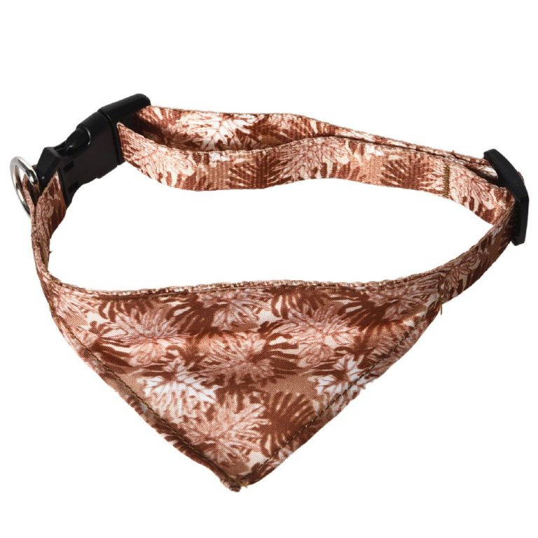 Ошейник для собак Foxie Sultry forest S 1,5х25-40см оранжевый