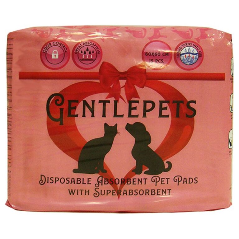 Пеленки для животных GENTLEPETS впитывающие, с суперабсорбентом, 60х60см 15шт — цена и наличие Пеленки для животных GENTLEPETS впитывающие, с суперабсорбентом, 60х60см 15шт
