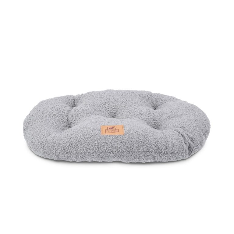 Подушка для животных FERPLAST Relax 45/2 из мягкой ткани букле, серая, 43х30х7см