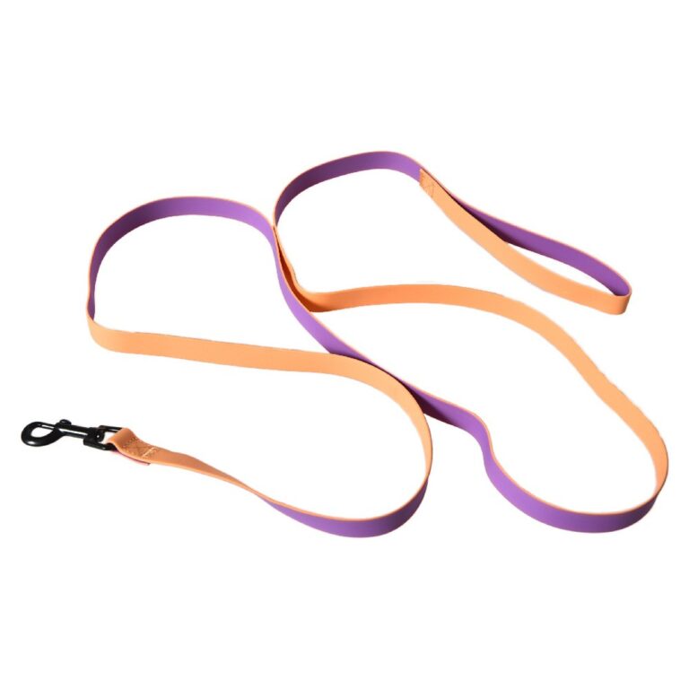 Поводок для собак Foxie Double color из биотана M 2,0х200см розовый Поводок для собак Foxie Double color из биотана M 2,0х200см розовый