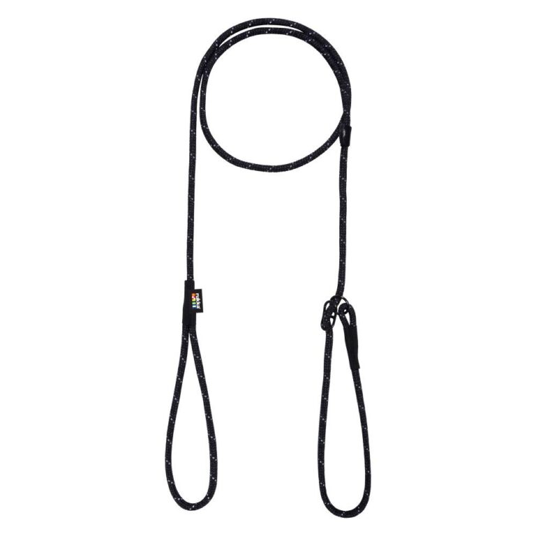 Поводок перестежка для собак RUKKA Pets Rope Retriever черный L — цена и наличие Поводок перестежка для собак RUKKA Pets Rope Retriever черный L
