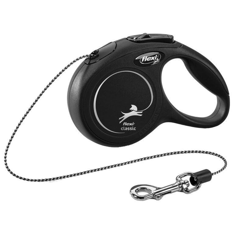 Рулетка для собак Flexi New Classic XS (до 8кг) 3м трос черная — цена и наличие Рулетка для собак Flexi New Classic XS (до 8кг) 3м трос черная