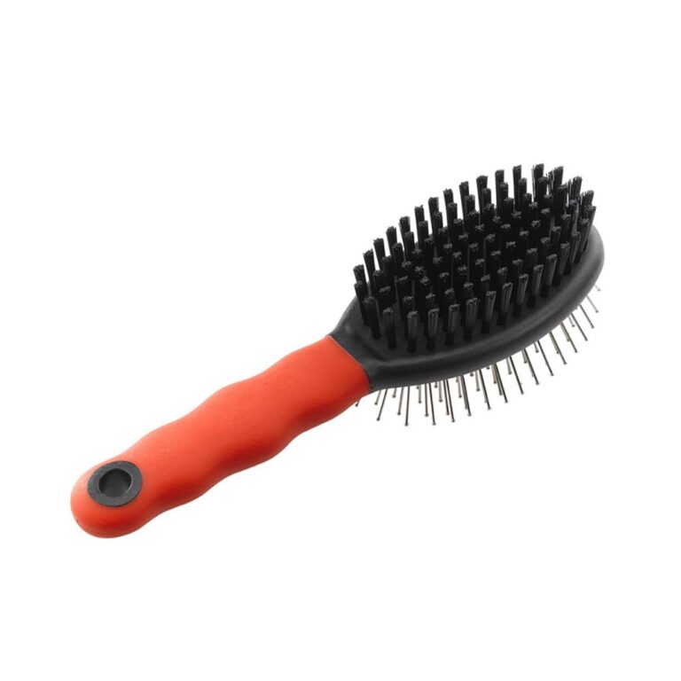 Щетка FERPLAST GRO 5928 двухсторон. массаж/щетина большая Щетка FERPLAST GRO 5928 двухсторон. массаж/щетина большая