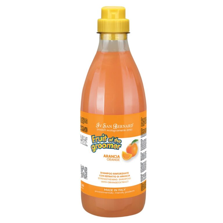 Шампунь Iv San Bernard Fruit of the Groomer Orange для выпадающей шерсти с силиконом 1л — цена и наличие Шампунь Iv San Bernard Fruit of the Groomer Orange для выпадающей шерсти с силиконом 1л