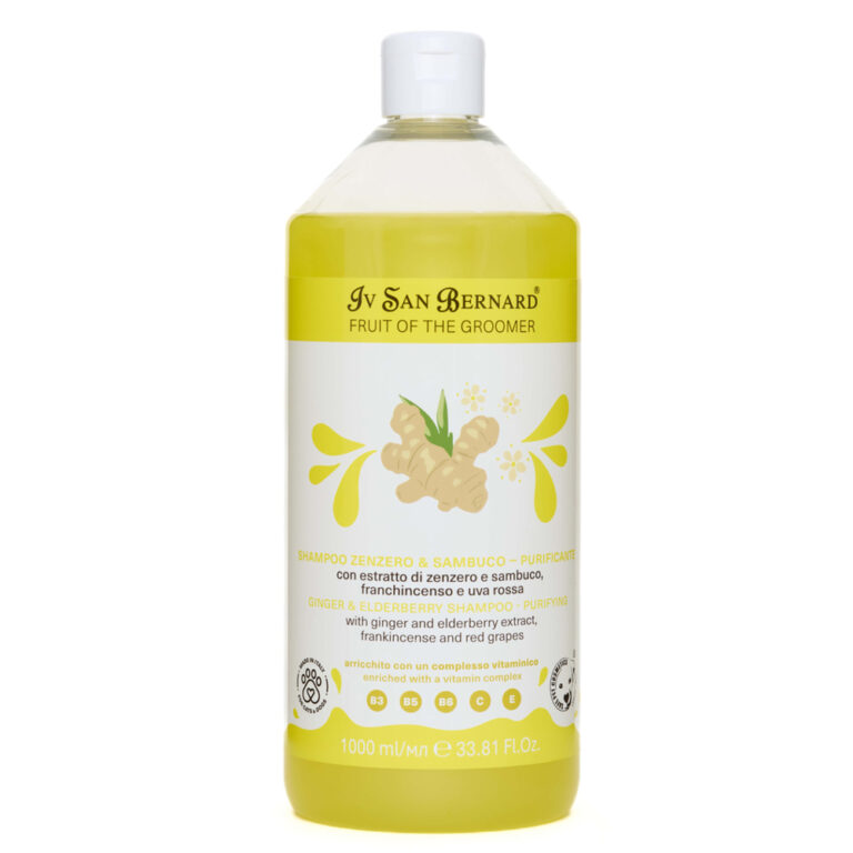 Шампунь Iv San Bernard Ginger&Elderbery с противовоспалительным эффектом 1л