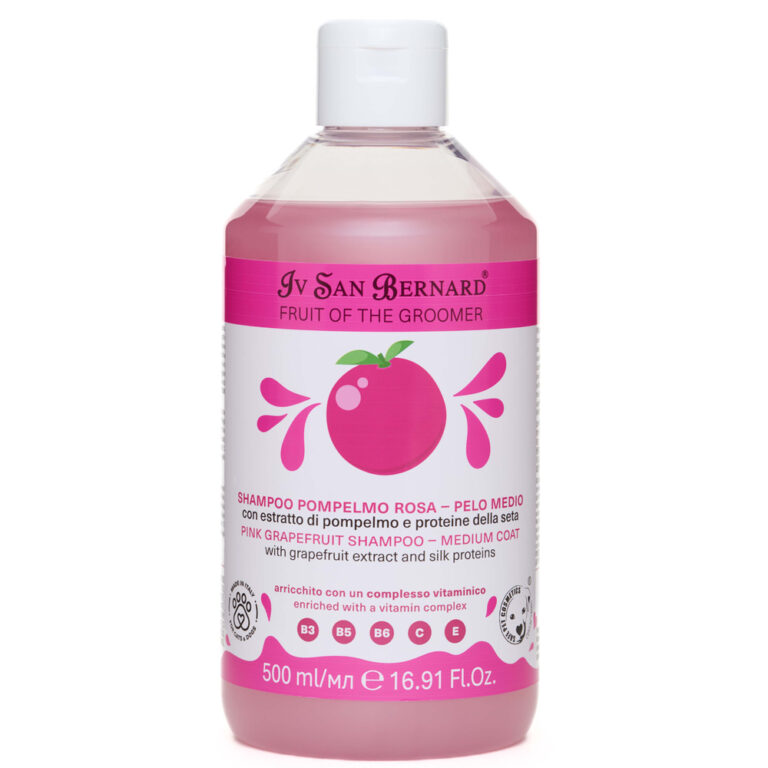 Шампунь Iv San Bernard Pink Grapefruit для шерсти средней длины с протеинами шелка 500мл — цена и наличие Шампунь Iv San Bernard Pink Grapefruit для шерсти средней длины с протеинами шелка 500мл