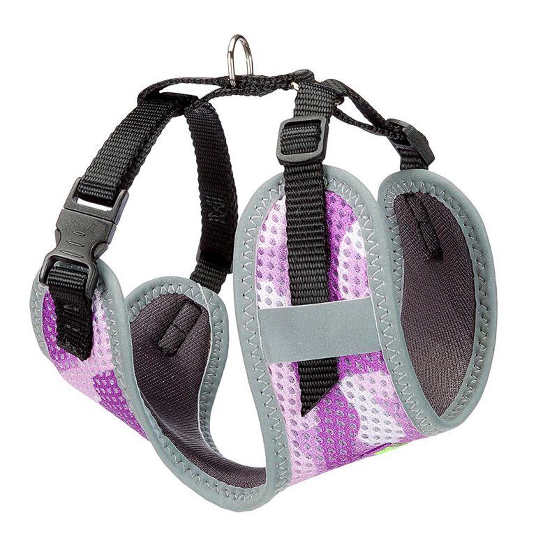 Шлейка для собак FERPLAST Nikita Fashion XS из дышащего нейлона, фиолет., A: 19-26см B: 28-40см 10мм — цена и наличие Шлейка для собак FERPLAST Nikita Fashion XS из дышащего нейлона, фиолет., A: 19-26см B: 28-40см 10мм