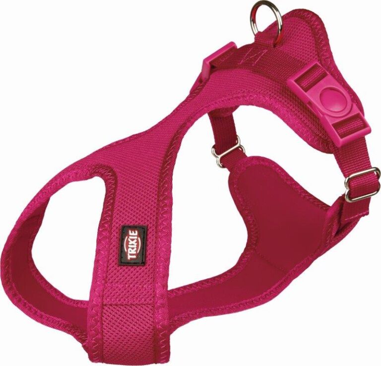 Шлейка для собак TRIXIE Soft, S–M: 35–60см/20мм, фуксия — цена и наличие Шлейка для собак TRIXIE Soft, S–M: 35–60см/20мм, фуксия