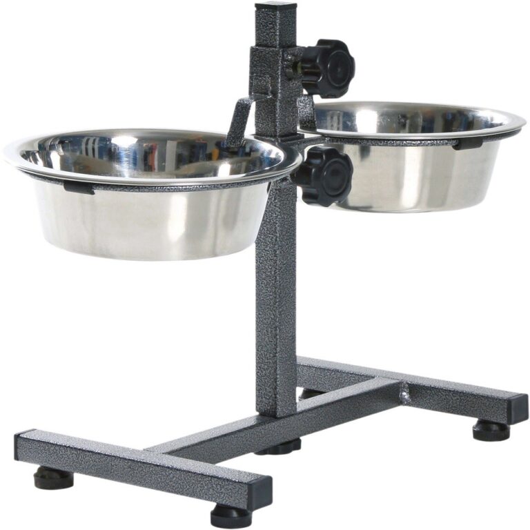 Стойка с мисками для собак TRIXIE 2х0,75л